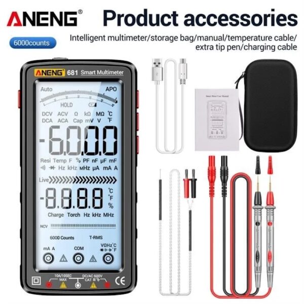 Multimètre Digital Professionnel 681 - ANENG